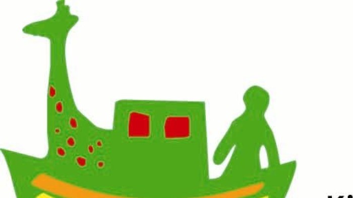 Das Logo zeigt ein grünes Schiff mit der Aufschrift 