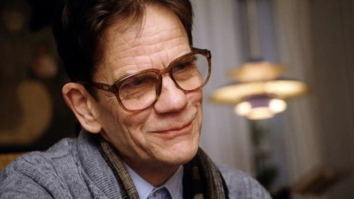 Portræt af forfatter Villy Sørensen