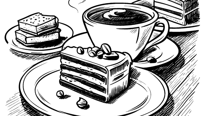 Kaffee und Kuchen