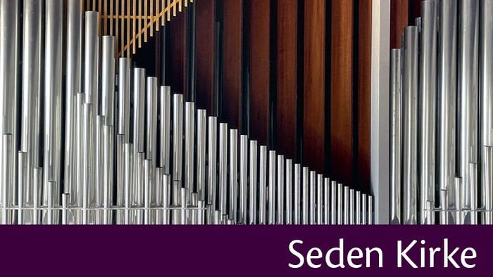 Billede af orgelpipers.