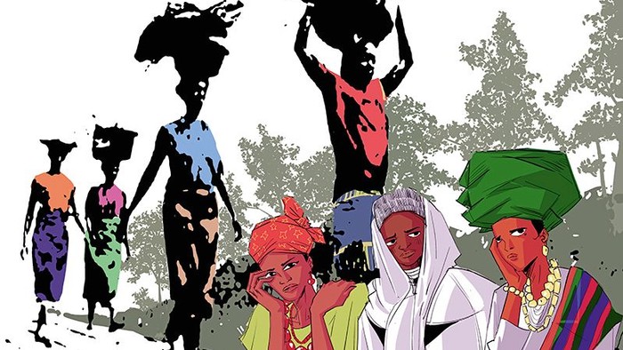 Mottobild des Weltgebetstages 2026 - Frauen in Nigeria