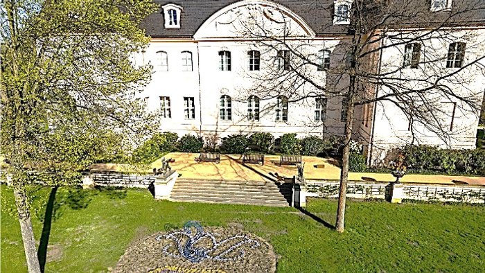Gottesdienst vor dem Schloss Branitz