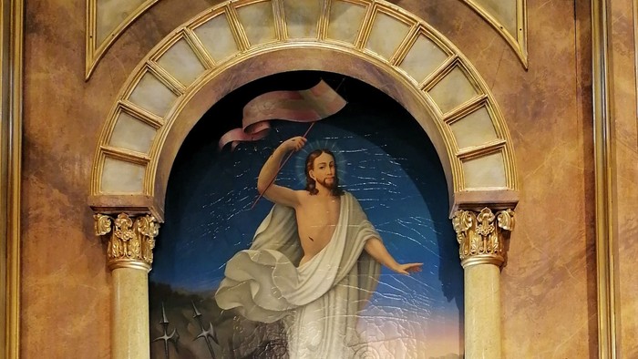 Altar Evangelische Kirche Bernstein