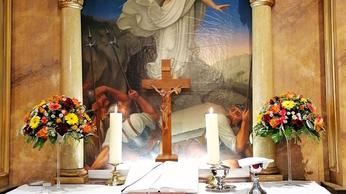 Altar Evangelische Kirche Bernstein