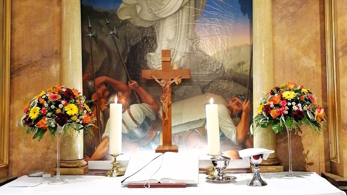 Altar Evangelische Kirche Bernstein