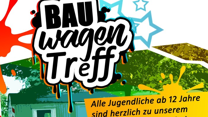 Bauwagen-Treff für Jugendliche ab 12 Jahre in Langerwehe, Freitag 16:30 Uhr, Informationen unter 076-35153581