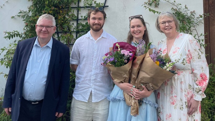 Årgang 0 - Theresia Treschow-Kühl med familie