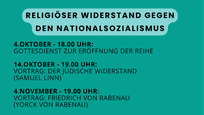 Reihe religiöser Widerstand