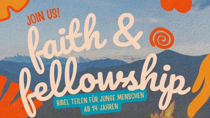 Gemeinschaftsveranstaltung für junge Menschen mit Bibelteilen und Lagerfeuer