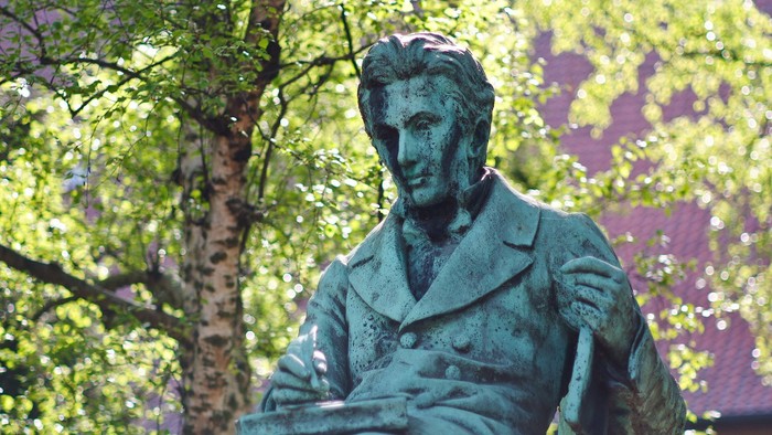 Statue af Søren Kierkegaard