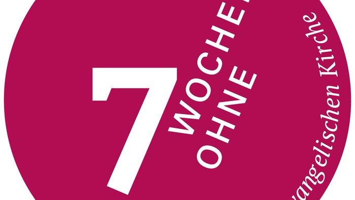 Logo für die evangelische Fastenaktion „7 Wochen Ohne“ – eine siebenwöchige Kampagne zur Enthaltsamkeit.