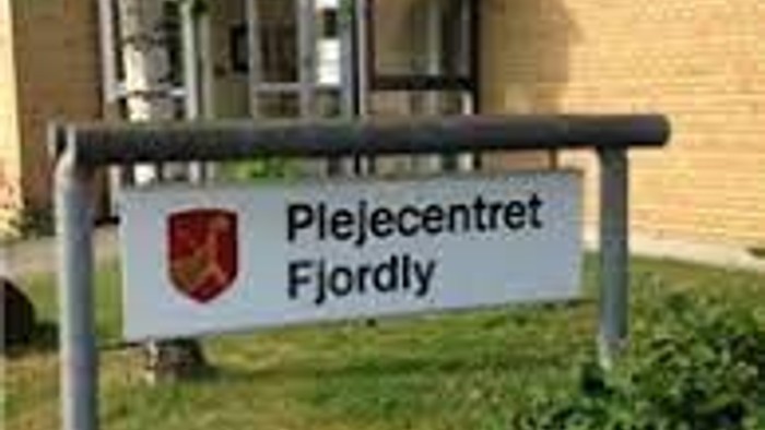 En skiltet med navnet 