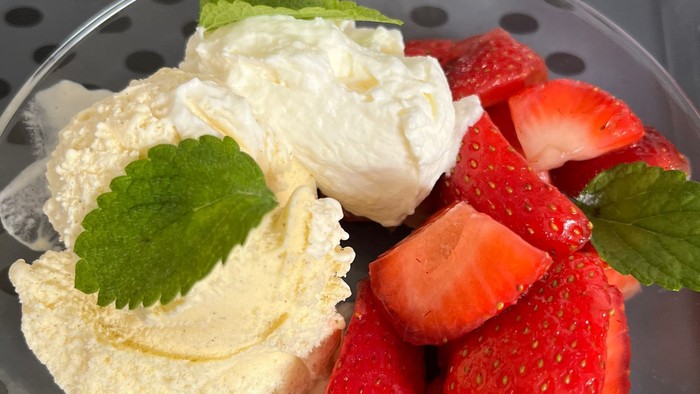 Bild vom Nachtisch Verwöhnmahl