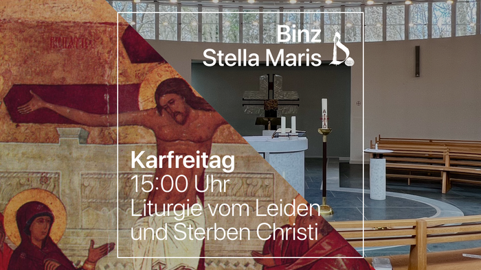 Karfreitagsgottesdienst in der Stella Maris Kirche, Liturgie von Leiden und Sterben Christi