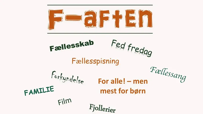 F-aften for familier