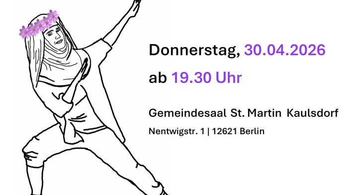 Plakat Tanz in den Mai