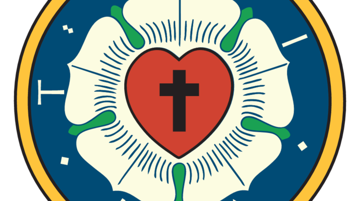 rosette logo tegnet af Martin Luther