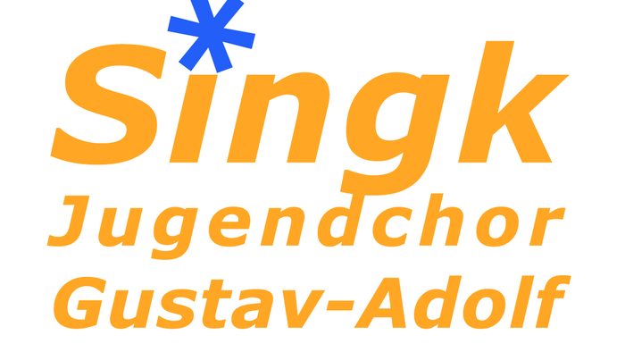 Das Logo des Jugendchors Gustav-Adolf in Singk.