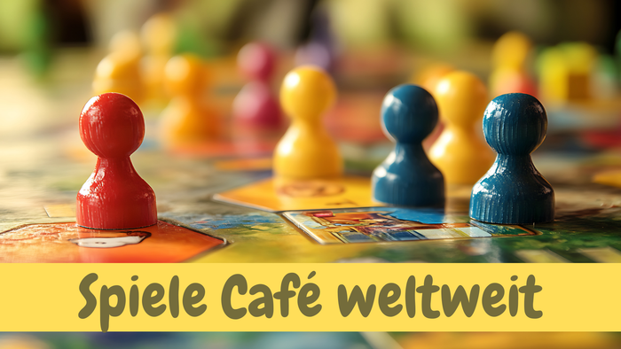 Man sieht Spielfiguren auf einem Spielbrett.