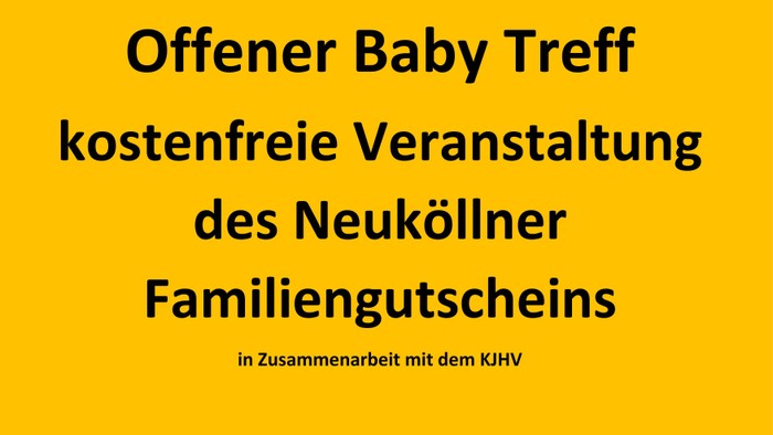 Titel der Veranstaltung: Offener Baby Treff