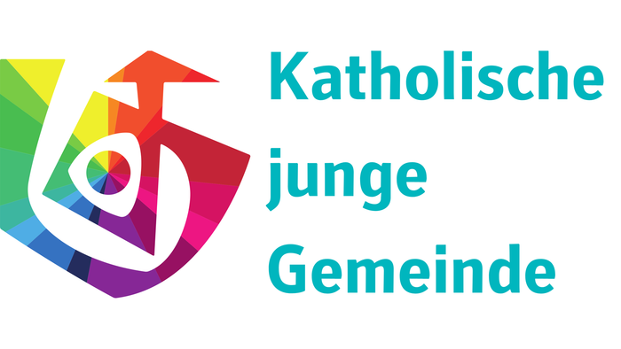 Bunter Logo mit den Worten