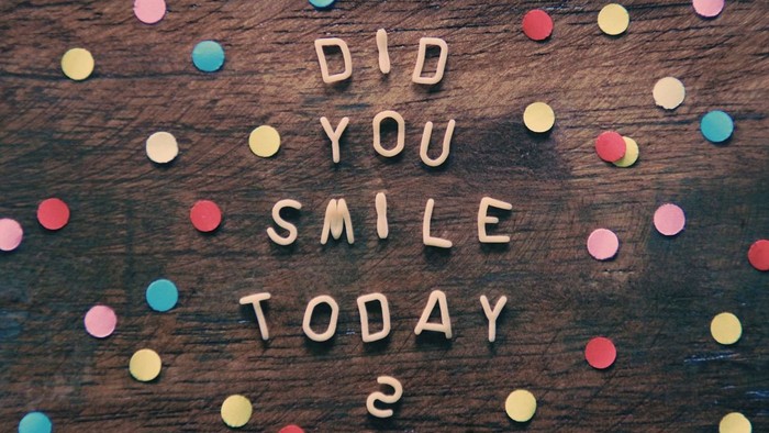 Did you smile today?