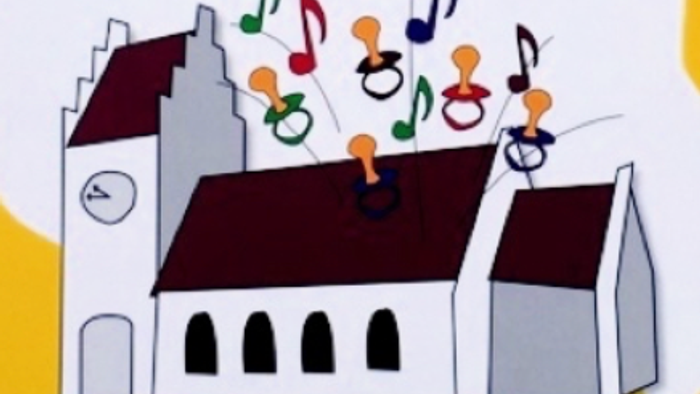 Kirke med sutter og noder