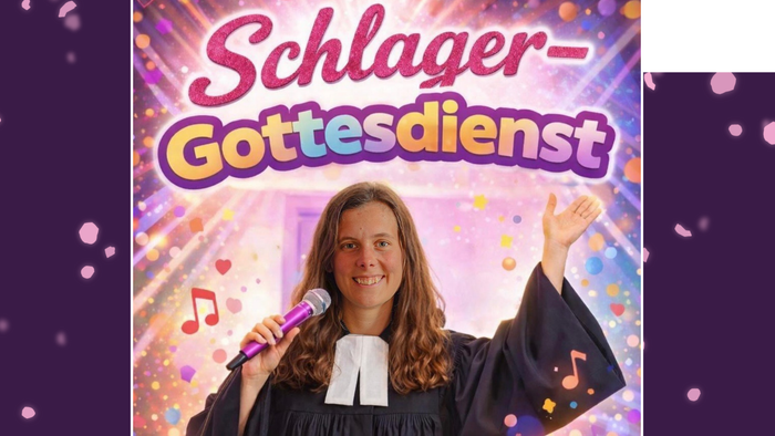 Schlagergottesdienst mit anschließender Party im Gemeindehaus am 24. April in Eisemroth