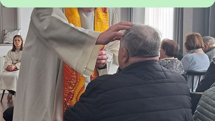 Einladung zum Gottesdienst mit Krankensalbung, inklusive Details zur Veranstaltung am 22. Mai 2025.