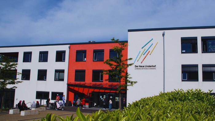 Ansicht auf das Gebäude Neuer Lindhof