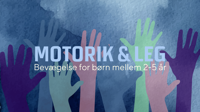 Børn i alderen 2-5 år hyberner med Motorik & Leg