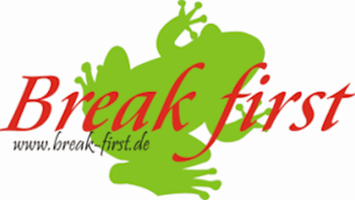 Das Logo zeigt einen Frosch mit den Worten 