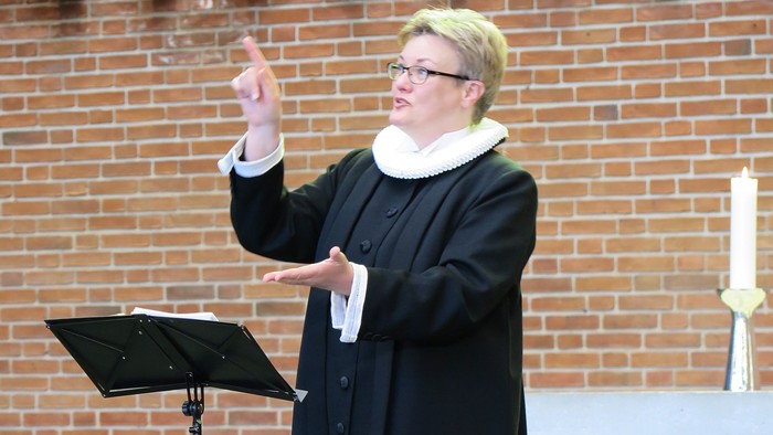 Irene Schjødt fra Døvemenigheden Vestdanmark