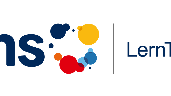 Das Bild zeigt die Logos von VHS und LemTREFF vor einem schwarzen Hintergrund.