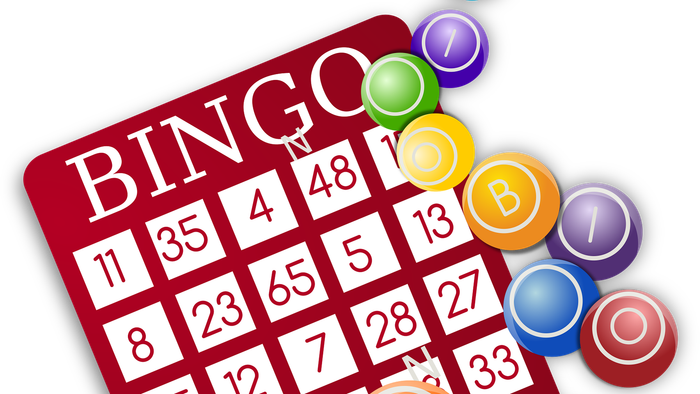 Tippschein mit bunten Kugeln