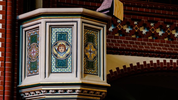 Kanzel in der Auenkirche