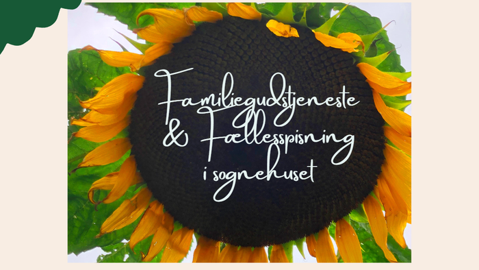 Nær Gud sår, familiegudstjeneste og fuldespising i sogneshuset, Tirsdag 14/3 kl. 17.30-19
