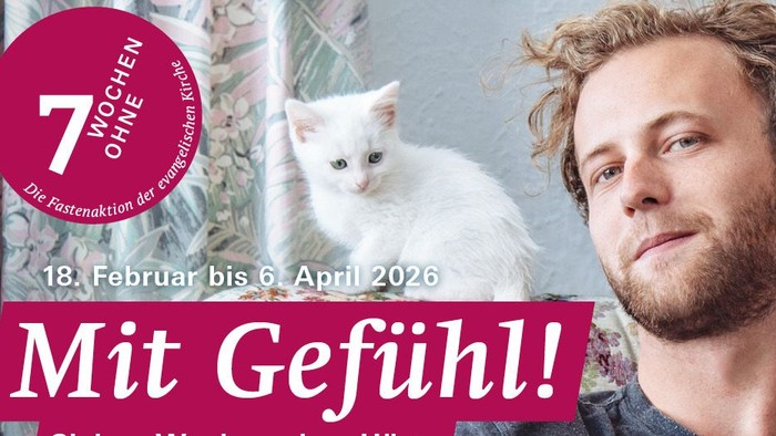 Flyer für Fastenaktion 2026 -7 Wochen Ohne-