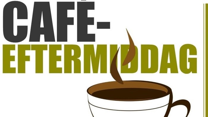 Café-eftermiddag med kaffebord og fællessang, pris 25 kr.