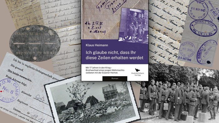 Zusammenstellung von Bildern aus dem Krieg