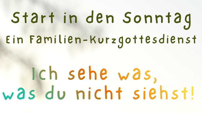 Familien-Gottesdienst mit Kaffee und Pflanzentausch am 3. Mai in der Kirche Bad Gottleuba.