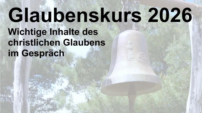 Plakat Glaubenskurs 26