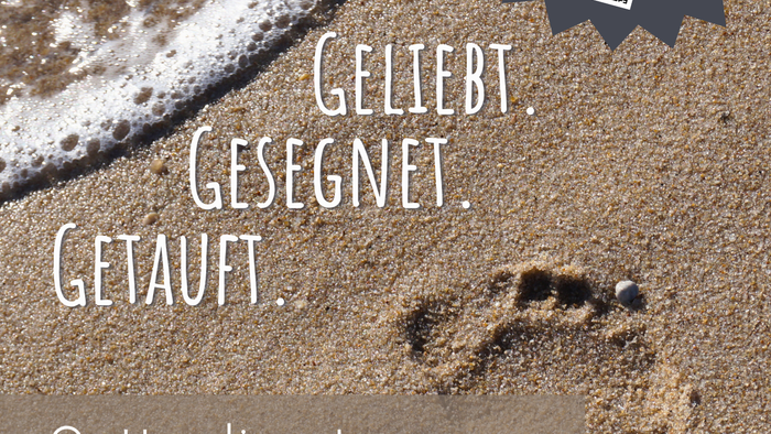 Plakat mit den Informationen zum Regionalgottesdienst an Himmelfahrt.