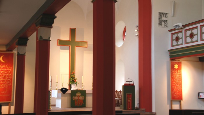 Innenansicht St. Peter auf dem Berg