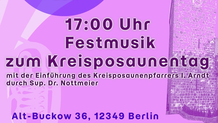 Plakat für Kreisposaunentag 2026