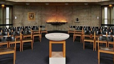 Innenansicht der Dreieinigkeitkirche