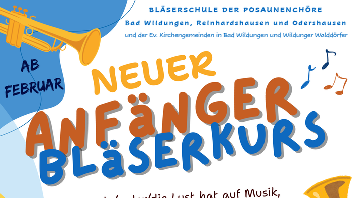 Neuer Anfänger Bläserkurs