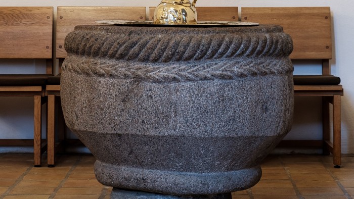 Døbefonten i Brønshøj kirke