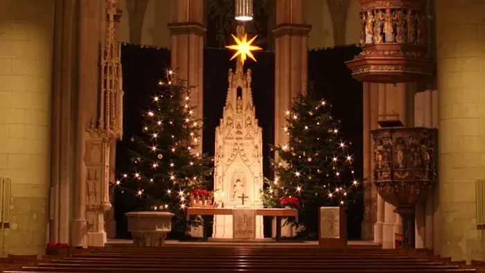 Ev. Stadtkirche Unna zu Weihnachten