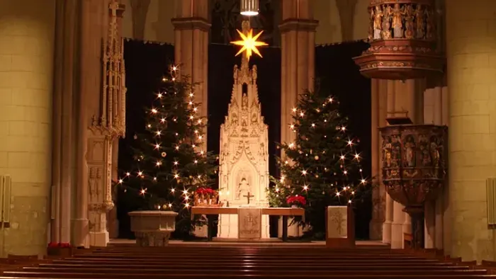 Ev. Stadtkirche Unna zu Weihnachten